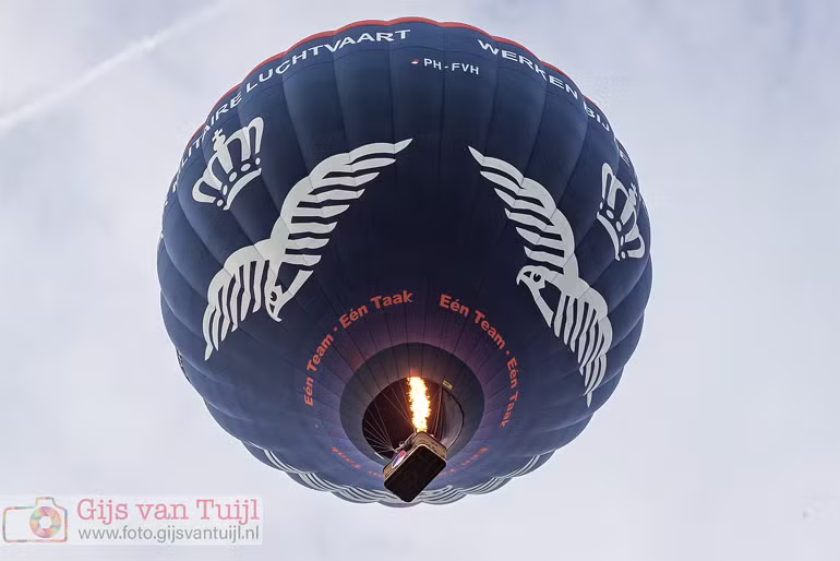 2022 07 12 Luchtballon vertrek bij GVV63